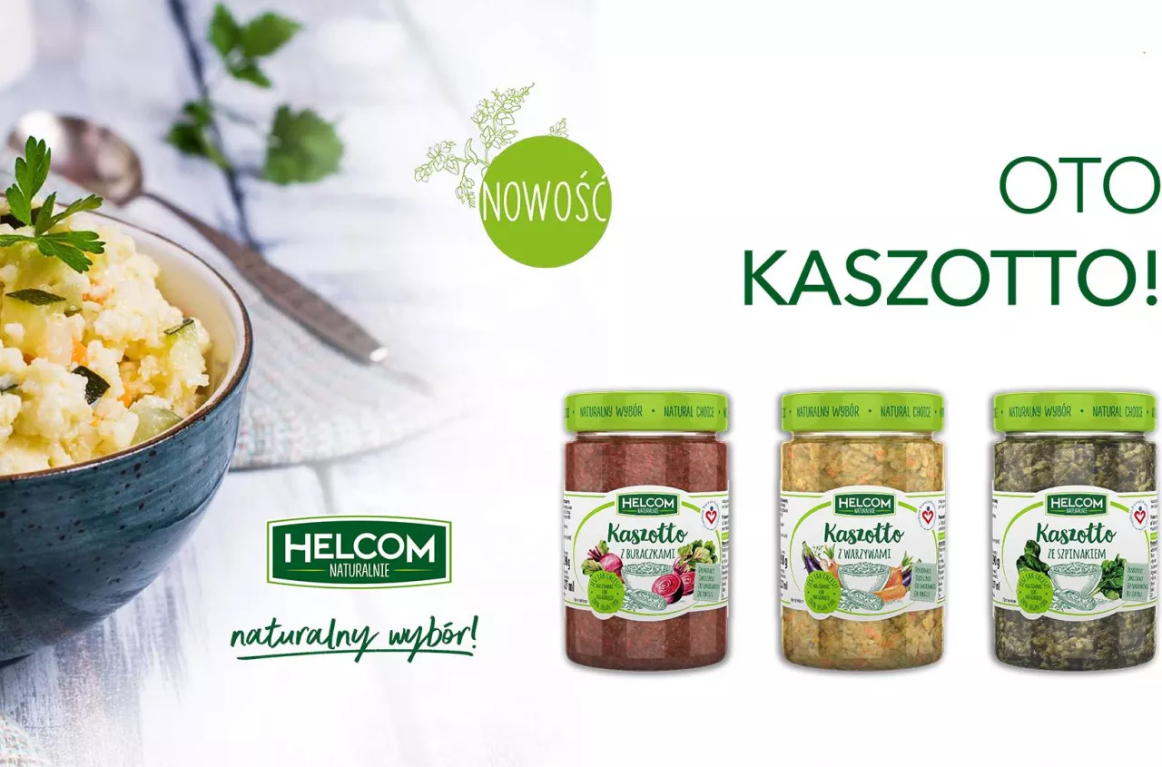 Nowość od Helcom Naturalnie wegańskie kaszotta oraz pasty z kaszą