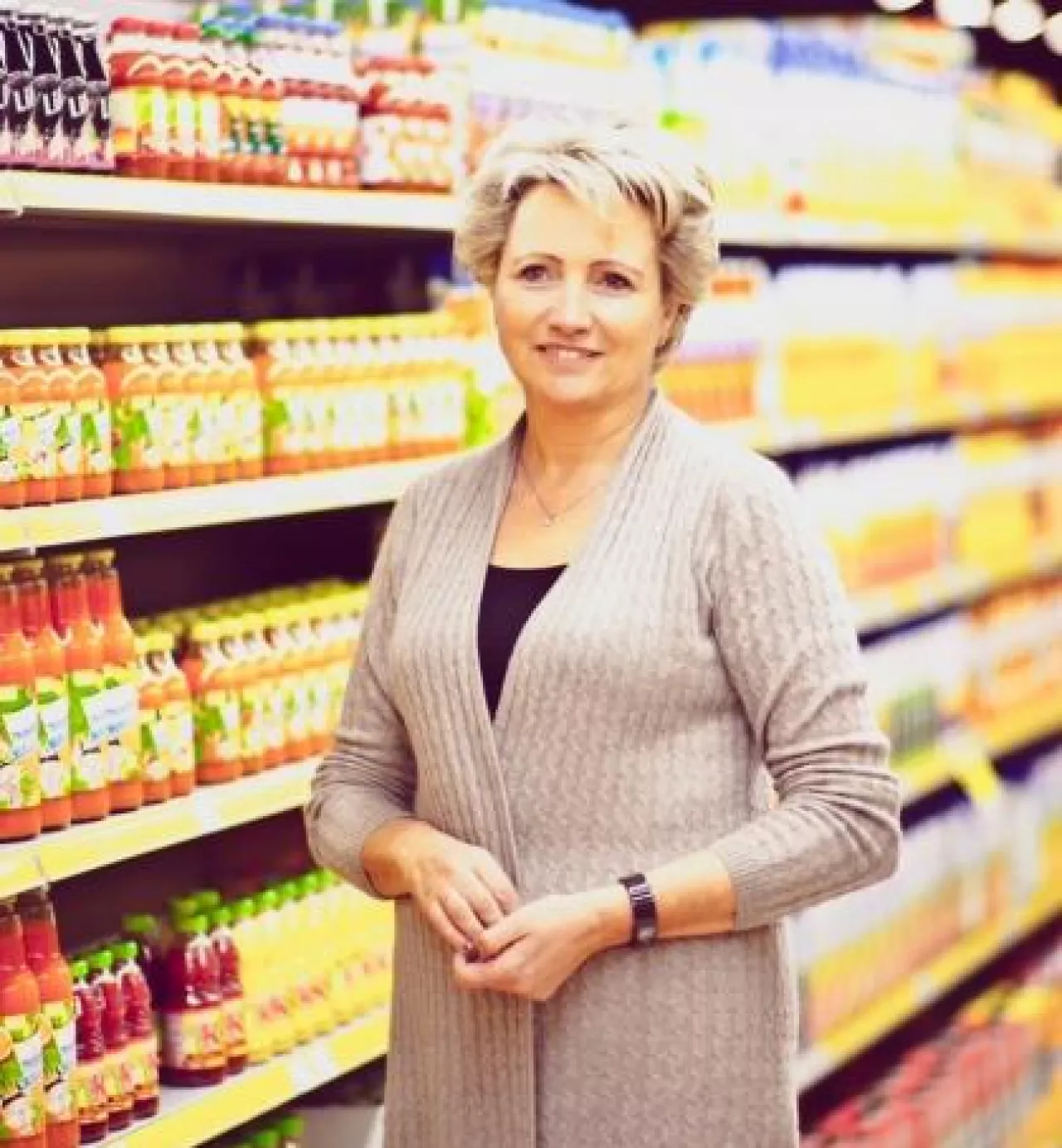 Dorota Trajder, właścicielka świdnickiego supermarketu Intermarché ()