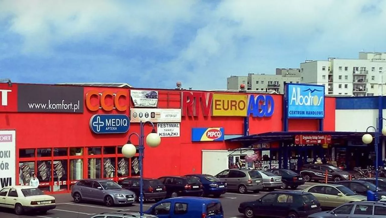Centrum Handlowe Albatros w Kołobrzegu (fot. albatros-kolobrzeg.eu)
