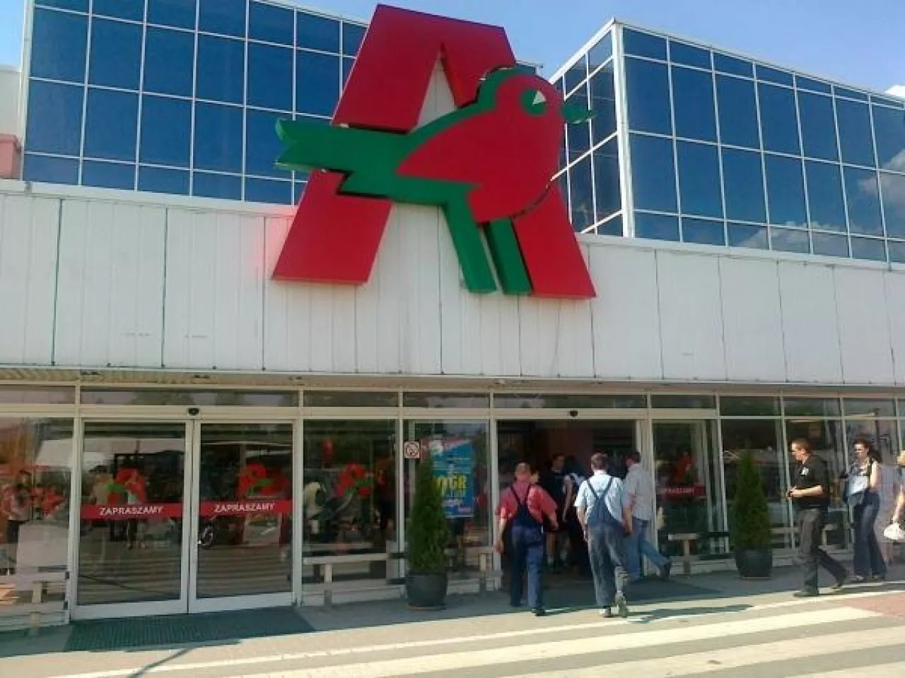 Hipermarket sieci Auchan, fot. materiały własne ()