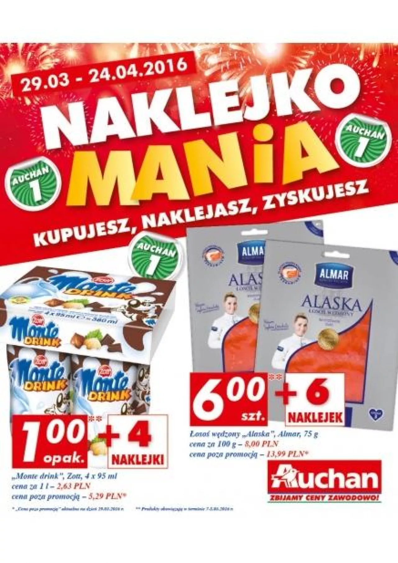 Akcja Naklejkomania w sklepach Auchan, fot. materiały prasowe ()