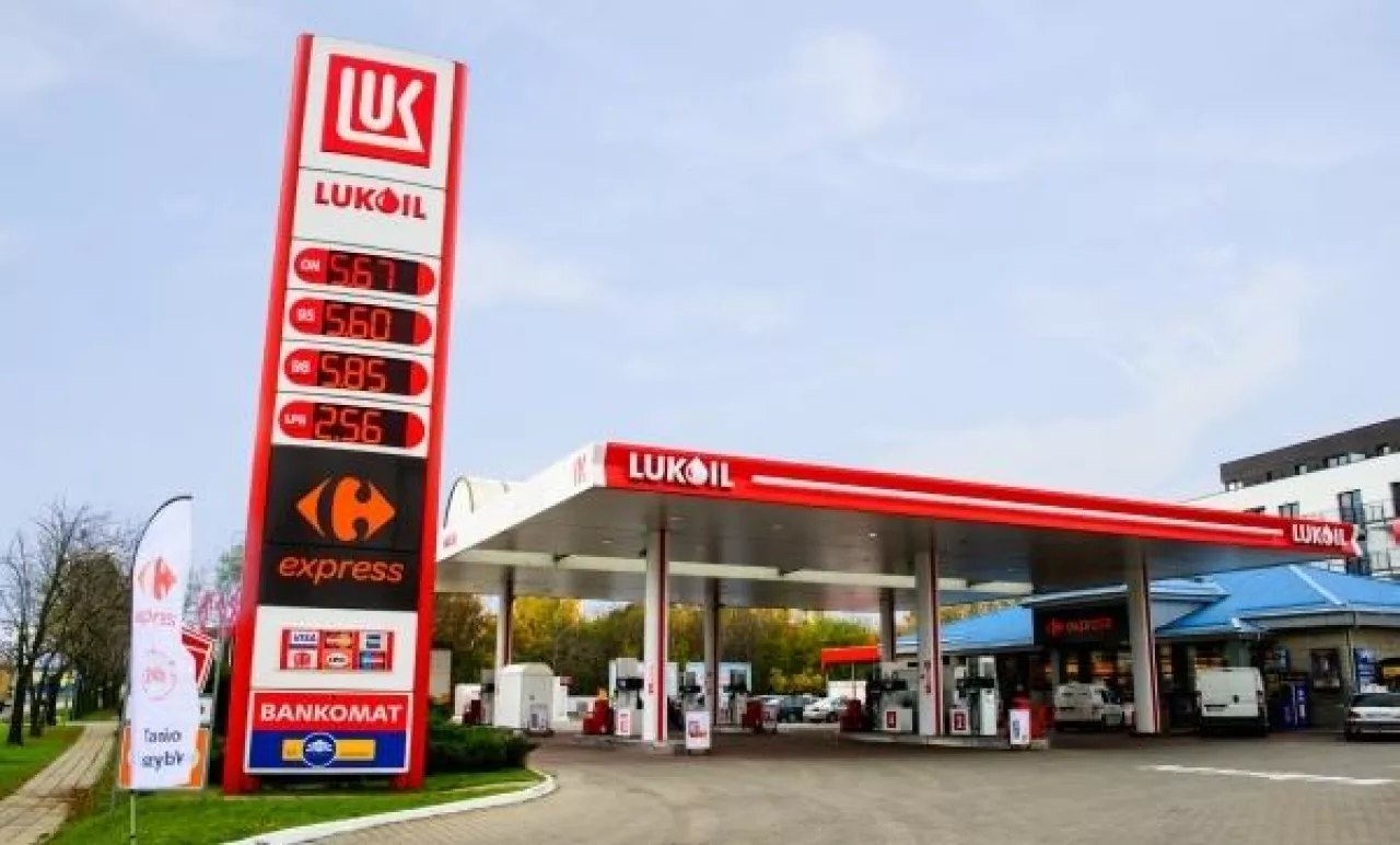 Stacja paliw firmy Lukoil, fot. materiały własne ()
