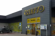 Market Netto przy ul. Popiełuszki w Łodzi (arch. WH)