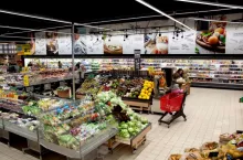 Supermarket premium sieci Carrefour zlokalizowany na warszawskiej Białołęce (fot. Carrefour Polska)