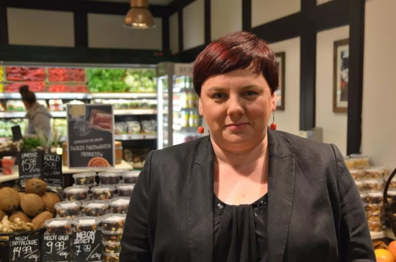 Izabela Olesińska, dyrektor marketu Alma w Poznaniu  (fot. materiały własne)