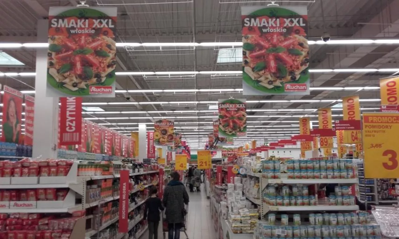 Hipermarket sieci Auchan w Polsce (materiały własne)