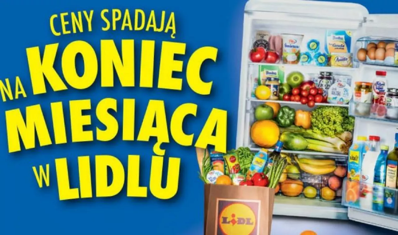 Ceny spadają na koniec miesiąca w Lidlu - nowa kampania sieci Lidl Polska (materiały prasowe)