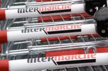 Wózki na zakupy w sklepie Internmarche (materiały prasowe)