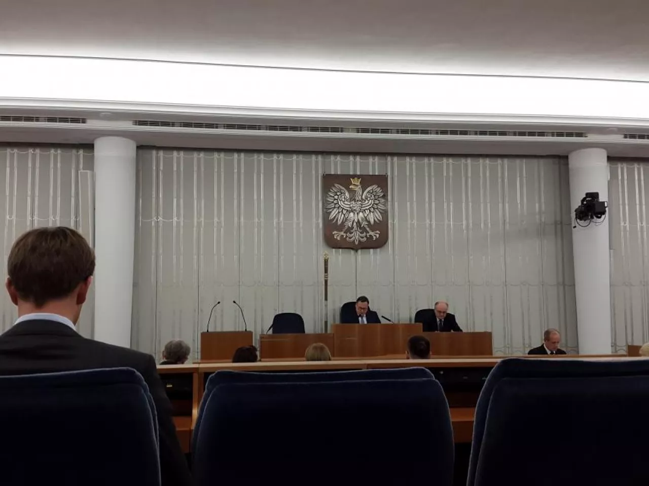 Na zdj. wtorkowe posiedzenie senackiej Komisji Budżetu i Finansów Publicznych (fot. wiadomoscihandlowe.pl)