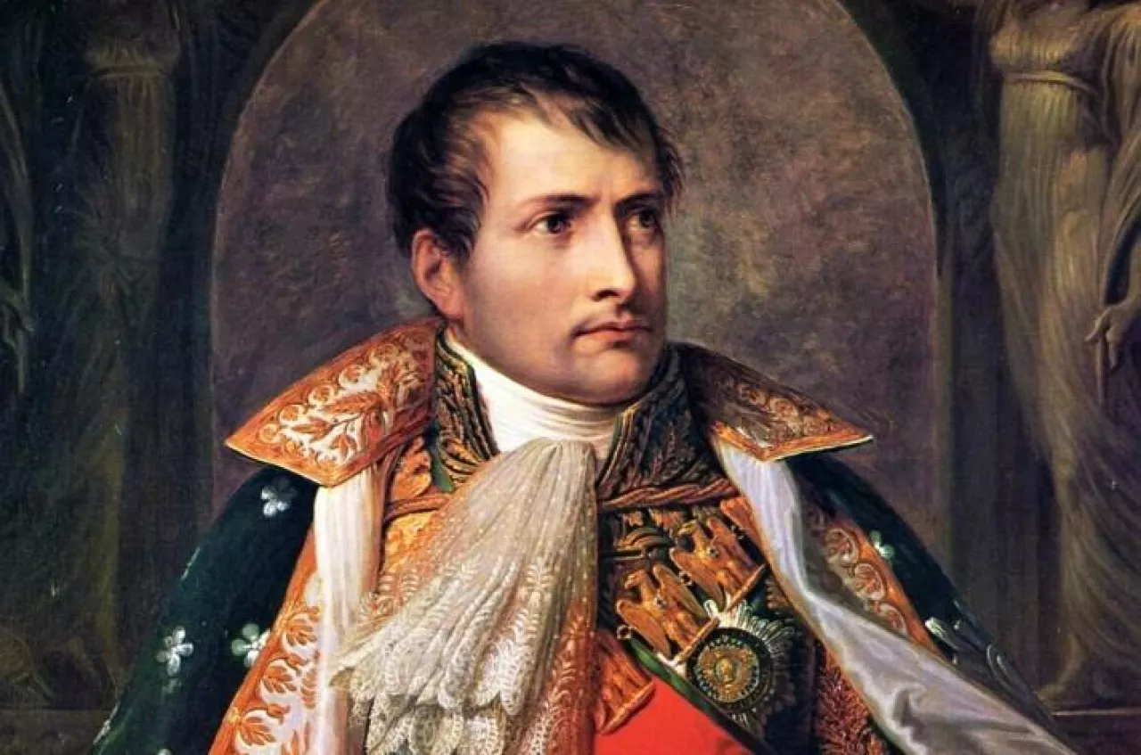 Cesarz Francuzów Napoleon Bonaparte, obraz z 1805 r. (domena publiczna)