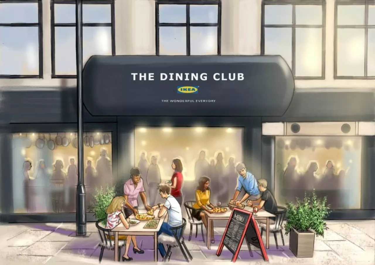 Restauracja The Dining Club sieci Ikea (materiały prasowe)