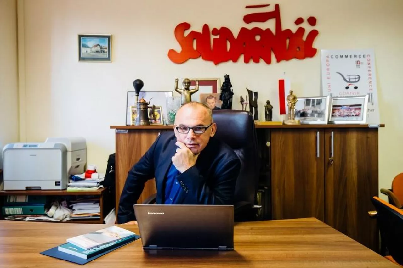 Alfreda Bujary szefa Sekcji krajowej Pracowników Handlu NSZZ ”Solidarność” (materiały prasowe)