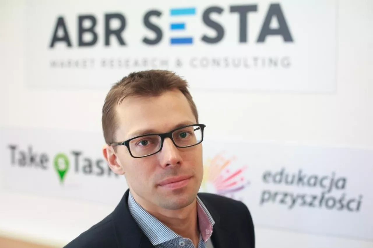 Sebastian Starzyński, prezes instytutu badania rynku ABR SESTA. (materiały własne)
