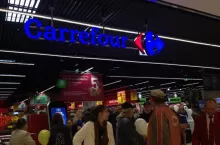 Nowy hipermarket Carrefour w Wołominie podczas otwarcia (fot. materiały prasowe)