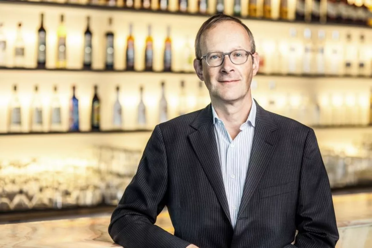 Erik Benoist, prezes firmy Wyborowa Pernod Ricard (fot. mat.pras.)
