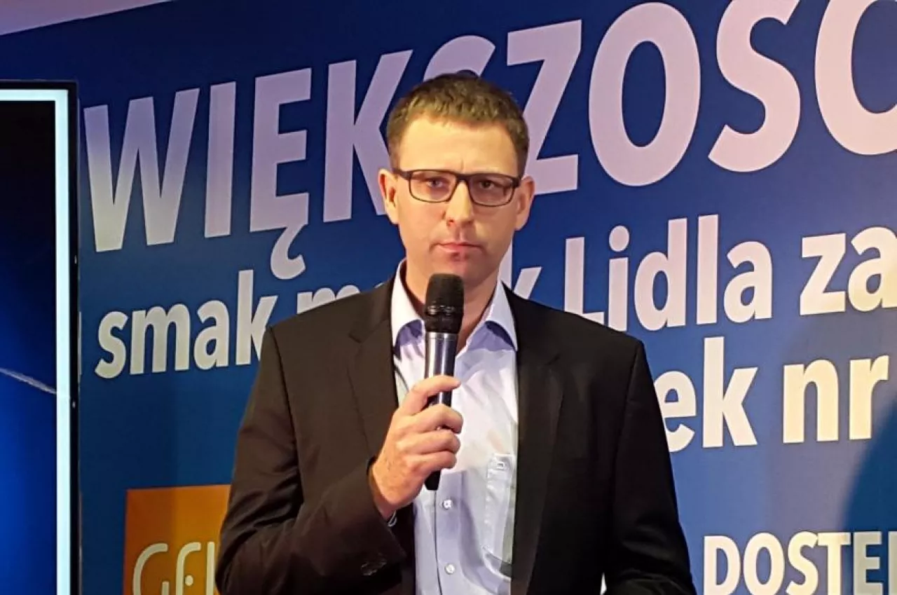 Piotr Rogowski, członek zarządu Lidl Polska (fot. wiadomoscihandlowe.pl)