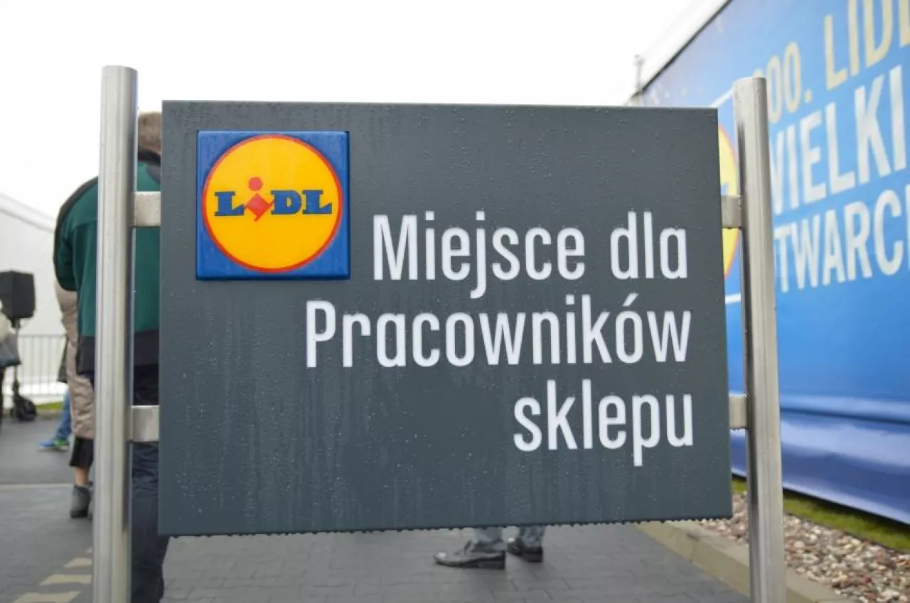 Sklep sieci Lidl w Poznaniu (materiały własne)