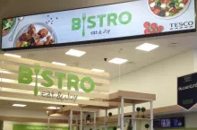 Tesco Bistro w hipermarkecie Tesco w węgierskim Gyor. (materiały prasowe)
