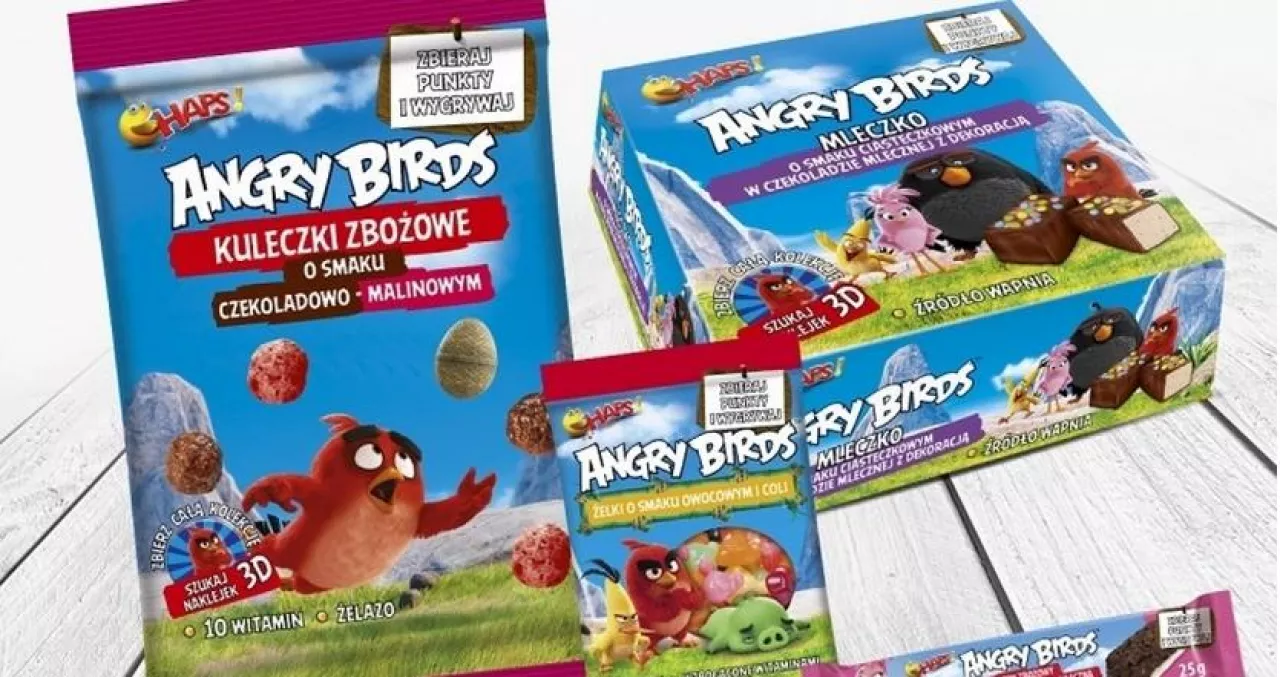 Grupa Otmuchów w tym roku rozpoczeła sprzedaż produktów pod marką Angry Birds (fot. materiały prasowe)