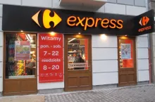 Sklep Carrefour Express przy ul. Targowej w Warszawie (fot. materiały prasowe)