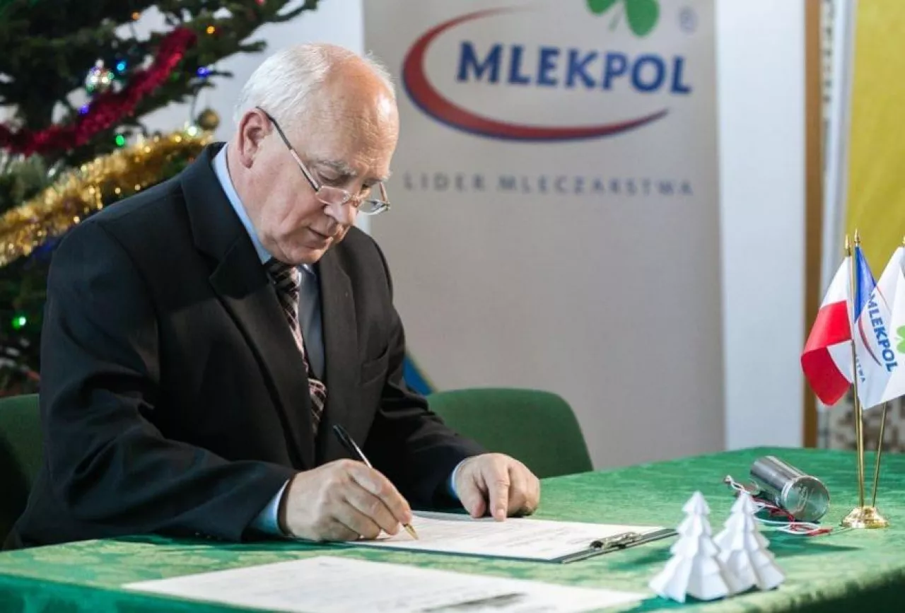 Edmund Borawski, prezes SM Mlekpol (materiały prasowe)