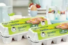 Jaja pod marką własną sieci Carrefour (materiały prasowe)