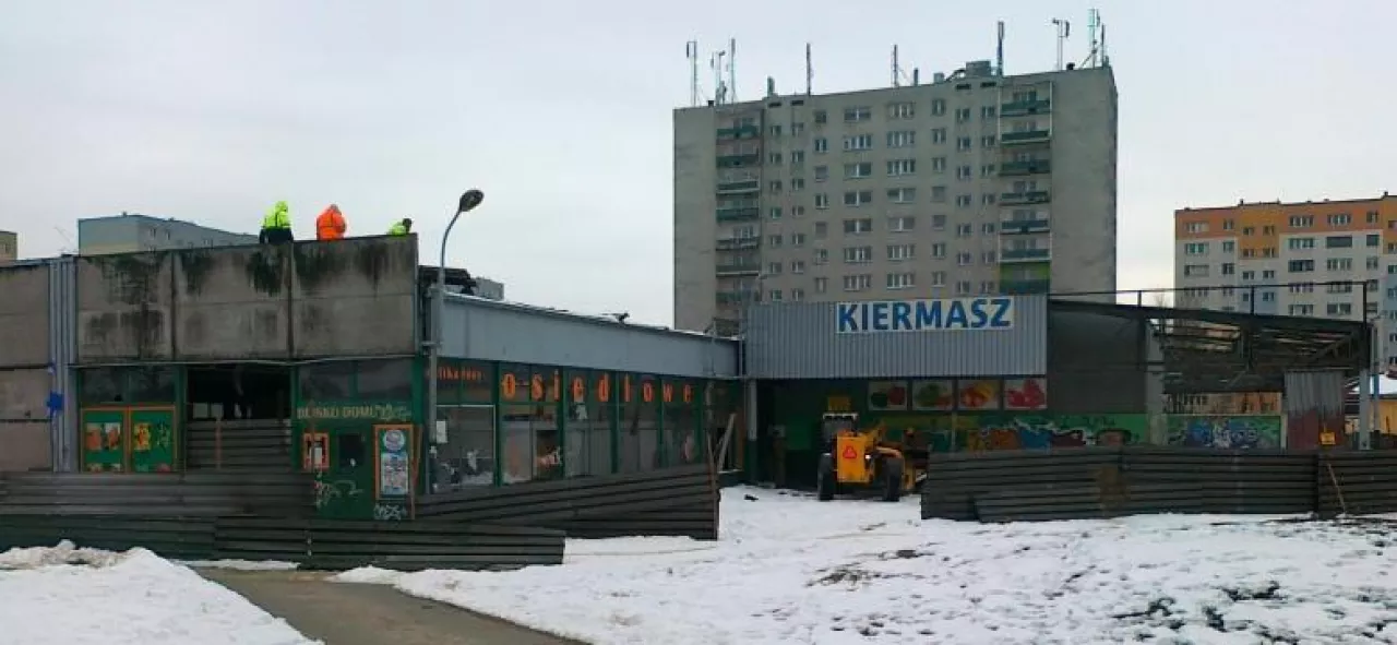 Intermarche Super w Łodzi, Al. Wyszyńskiego (fot. Konrad Kaszuba)