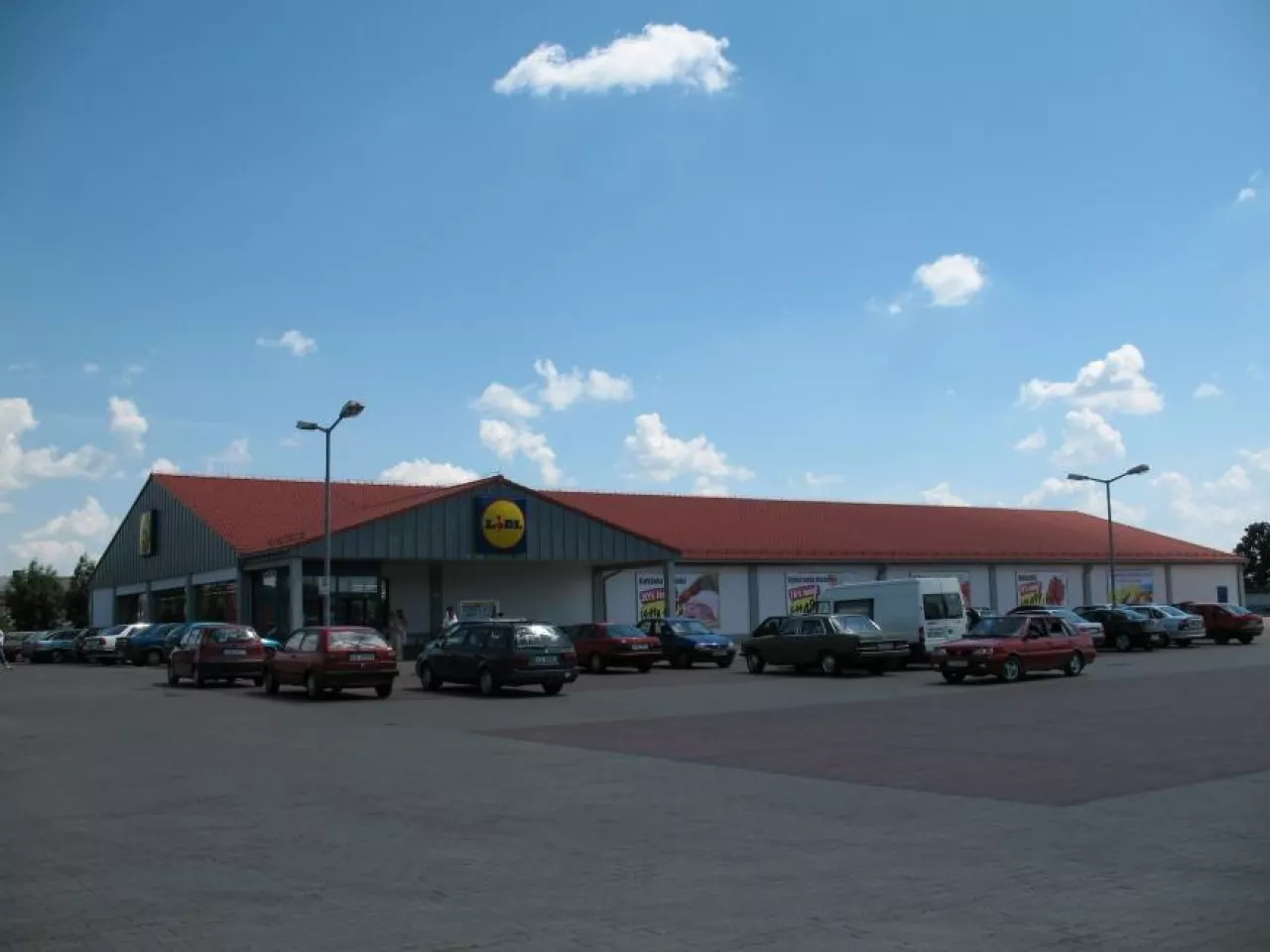 Supermarket sieci Lidl w Ząbkach (materiały własne)