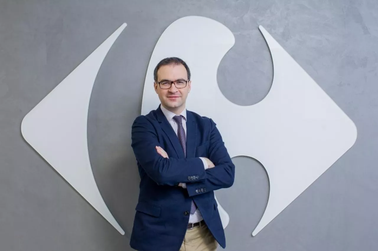 Gilles Ballot, dyrektor działu hipermarketów w Carrefour Polska (fot. materiały własne)