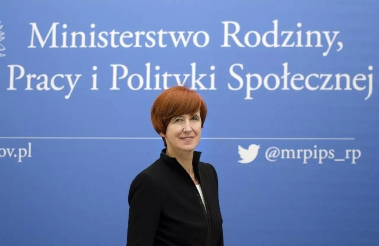 Elżbieta Rafalska, minister resortu rodziny, pracy i polityki społecznej (materiały prasowe)
