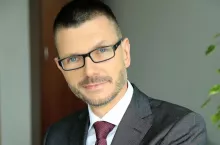 Paweł Grzywaczewski, członek zarządu spółki Anwim S.A., do której należy sieć stacji Moya. (materiały prasowe, Anwim)