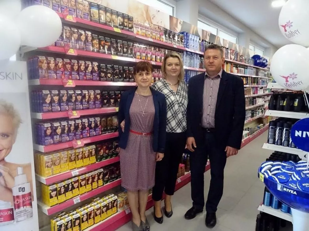Nowa drogeria Koliber w Czarnożyłach (Katarzyna Bochner)
