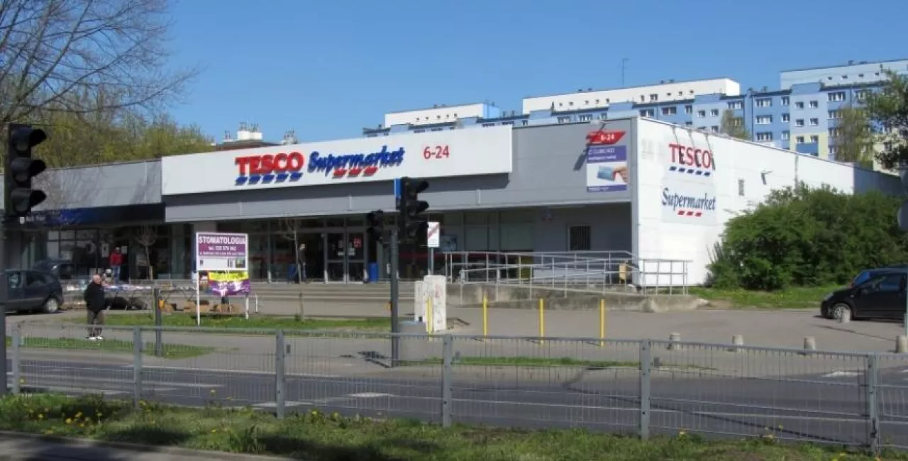 Tesco Supermarket w Łodzi przy ul. Retkińskiej, źródło: Archiwum Wiadomości Handlowych (fot. Konrad Kaszuba)