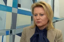 Na zdj. Renata Juszkiewicz, prezes Polskiej Organizacji Handlu i Dystrybucji (fot. za newsrm.tv)