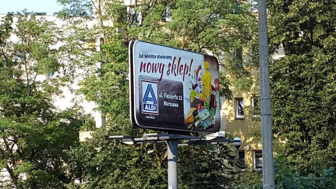 Nowy sklep sieci Aldi w Warszawie ruszy przy ul. Fieldorfa (fot. wiadomoscihandlowe.pl)