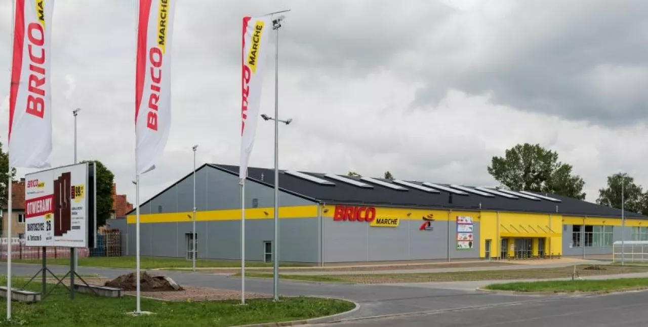 Dzisiaj rozpoczął działalność nowy supermarket „dom i ogród” Bricomarché w Bartoszycach (mat. prasowe)