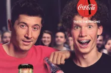 Robert Lewandowski promuje markę Coca-Cola Zero Cukru (Coca-Cola)