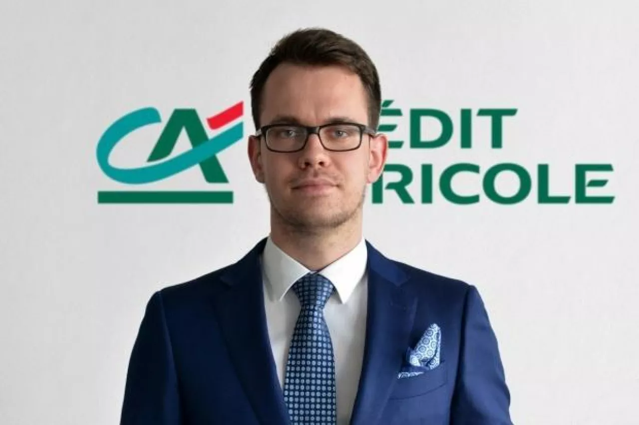 Jakub Olipra, ekonomista banku Credit Agricole (materiały prasowe, CABP)