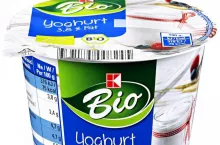 Jogurt marki K-Bio od sieci Kaufland (materiały prasowe, Kaufland)