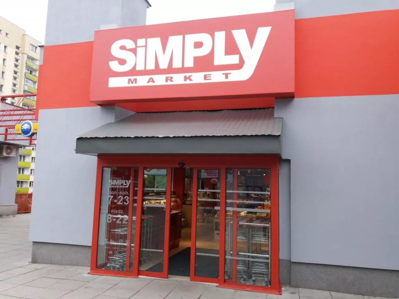 Supermarket sieci Simply Market w Warszawie (materiały własne)