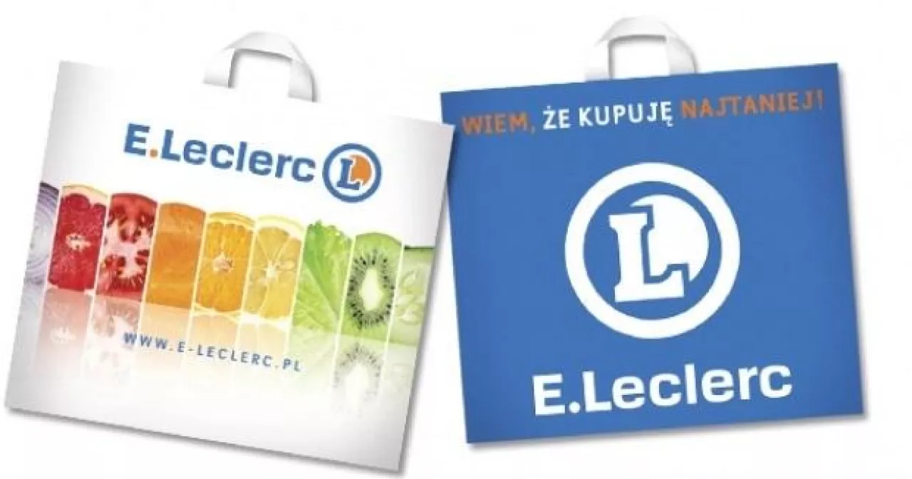 E.Leclerc wymienia zużyte torby na zakupy na nowe (mat.prasowe)