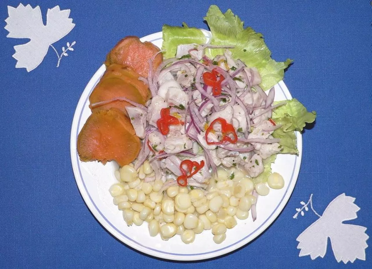 Peruwiańskie ceviche smakuje Polakom ([CC BY 3.0]  via Wikimedia Commons)