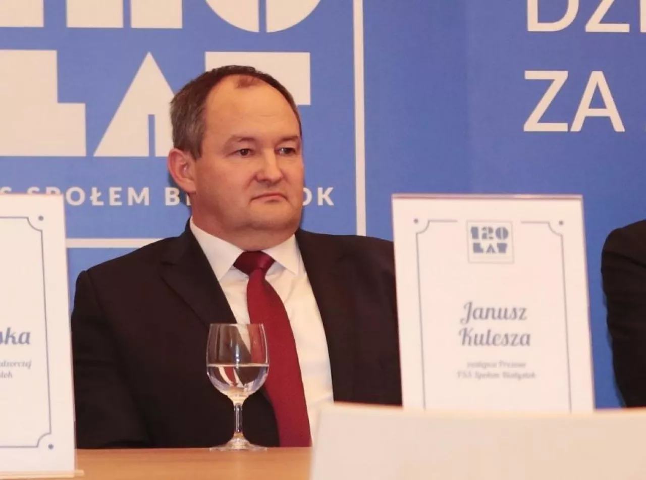 Janusz Kulesza, I zastępca prezesa PSS Społem Białystok (fot. PSS Społem Białystok)