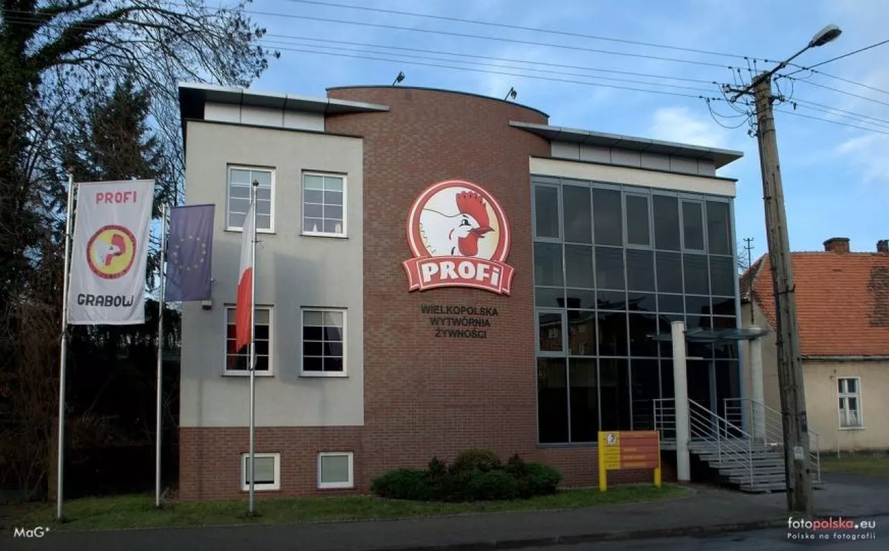 Siedziba zarządu Wielkopolskiej Wytwórni Żywności Profi (Źródło: fotopolska.eu)