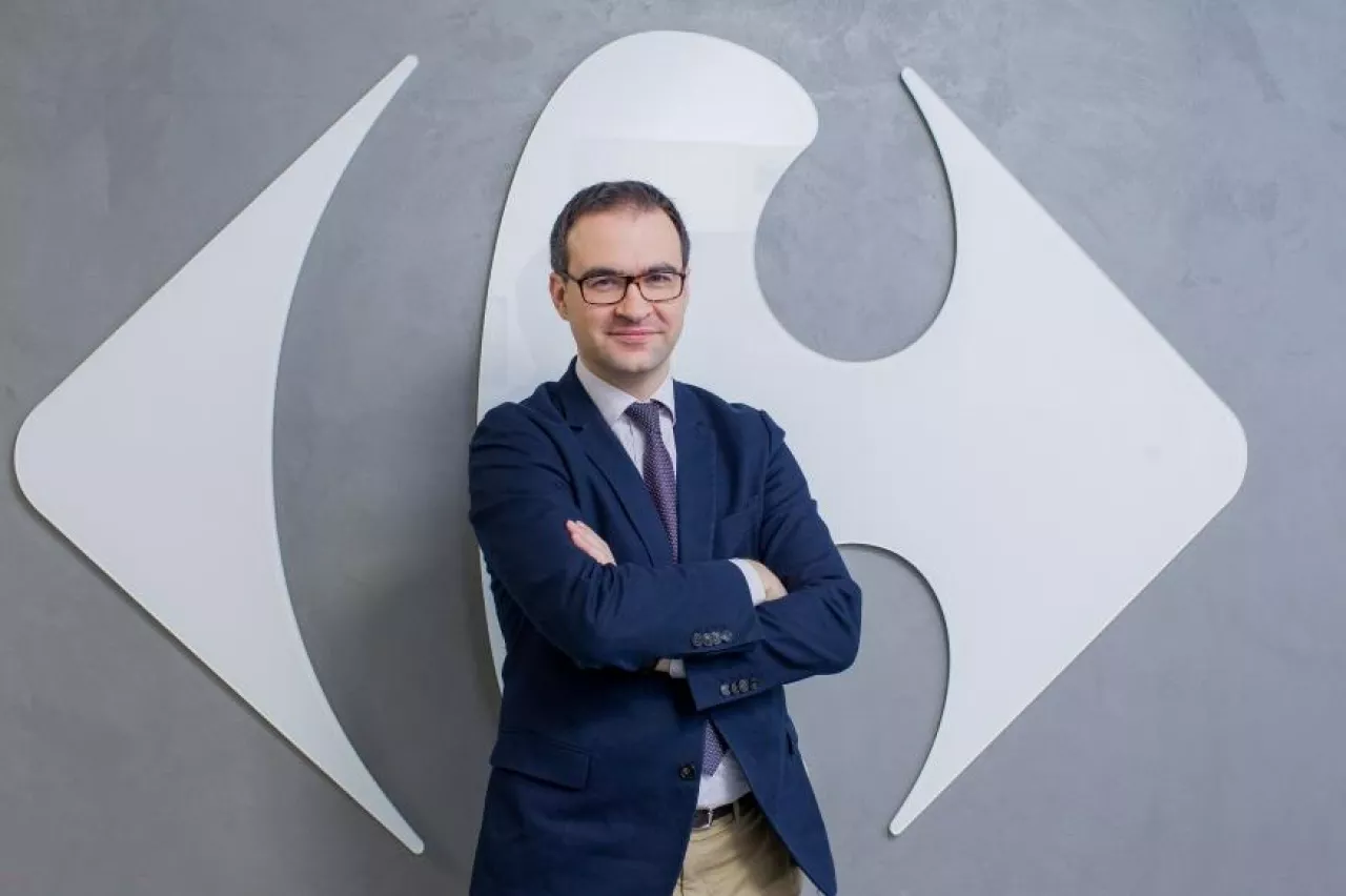 Gilles Ballot, dyrektor działu hipermarketów w Carrefour Polska (materiały własne)