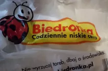 Od stycznia najtańsze reklamówki w Biedronce kosztować będą 25 groszy; w Lidlu - 33 grosze (fot. wiadomoscihandlowe.pl)