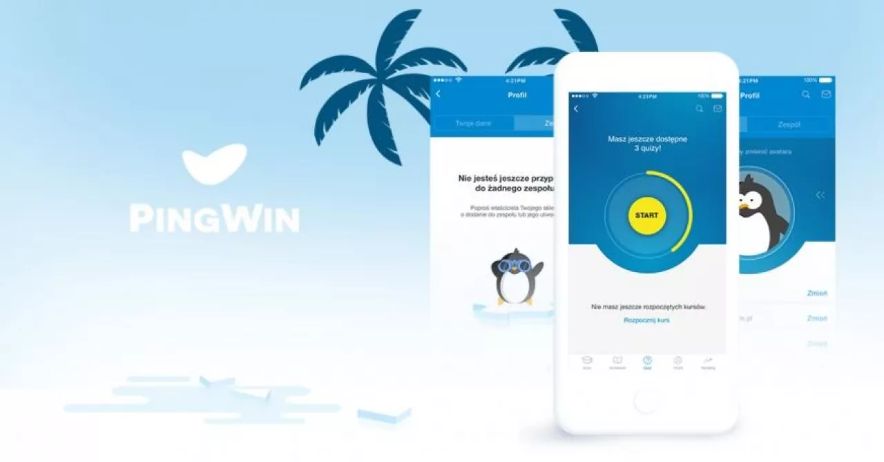 Aplikacja mobilna PingWin to darmowe narzędzie promowane przez Grupę Eurocash (materiały prasowe)