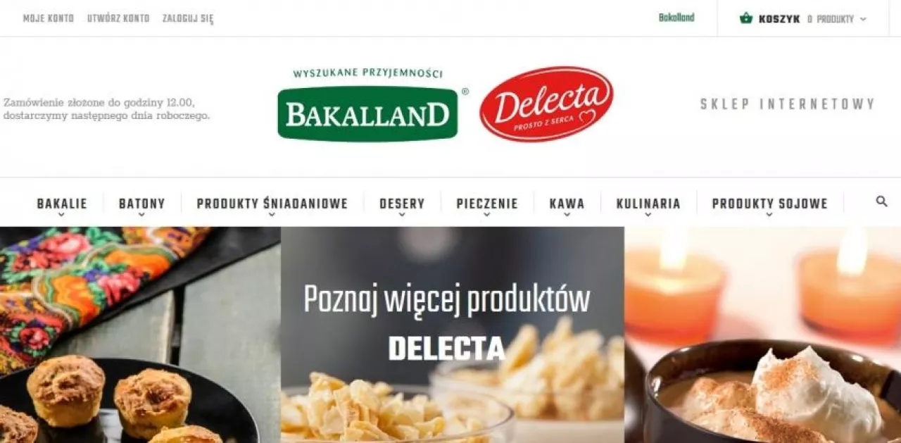Tak wygląda nowa, internetowa platforma ebakalland.pl (fot. ebakalland.pl)