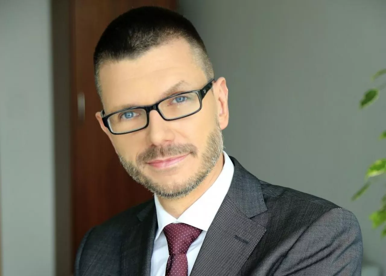 Paweł Grzywaczewski, członek zarządu spółki Anwim S.A., która zarządza obecnie w Polsce siecią ponad 160 stacji paliw. (Anwim)