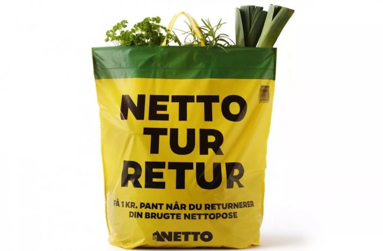 Sieć Netto wprowadza kaucję za torby foliowe (Netto Polska)